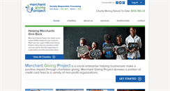 Desktop Screenshot of merchantgivingproject.org